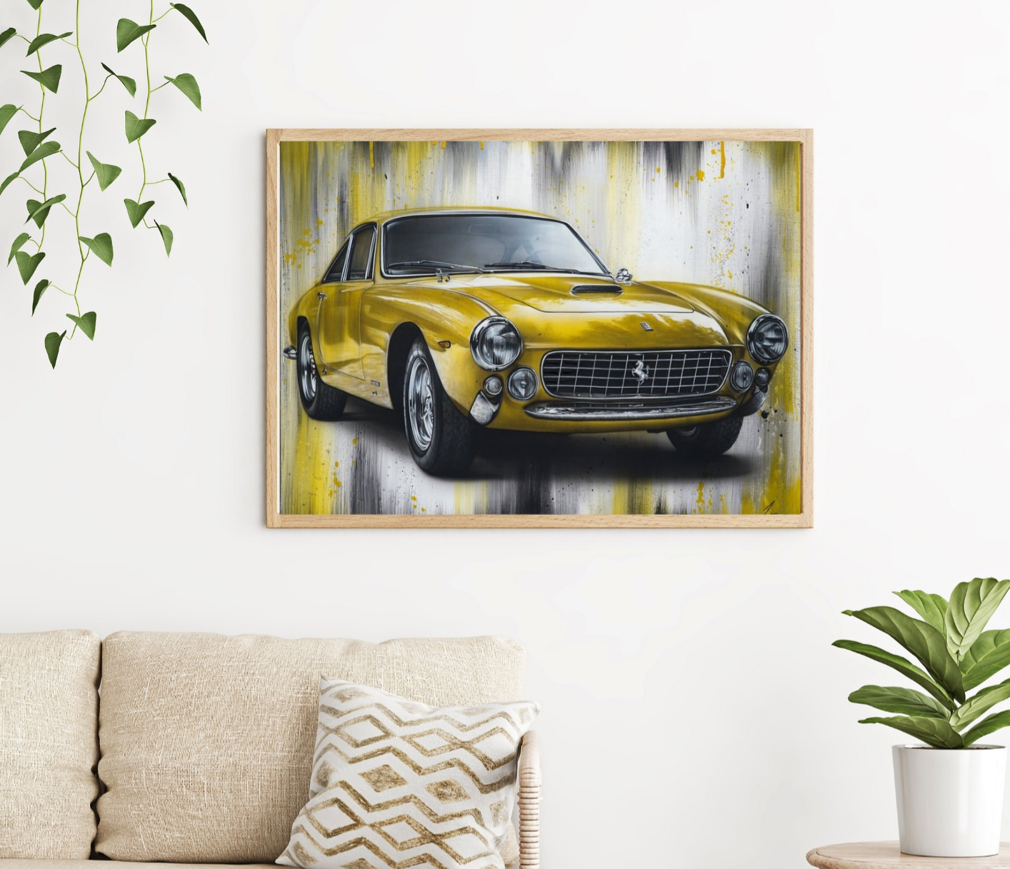 250 gt Ferrari- Print en édition limitée