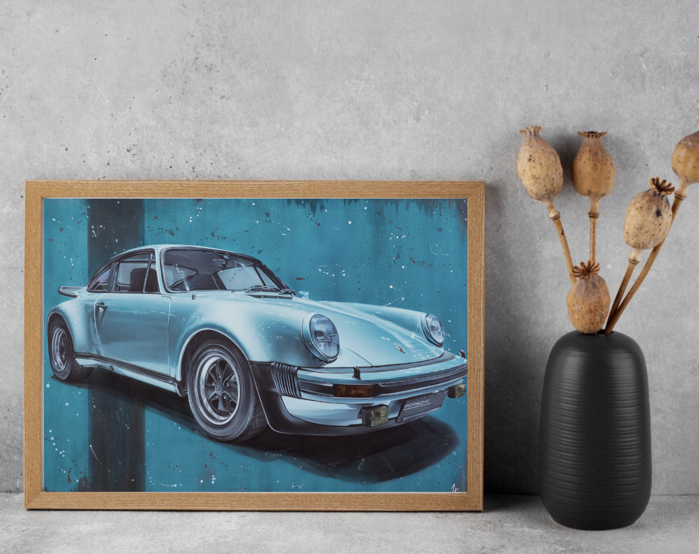 911 turbo type 930- Print en édition limitée