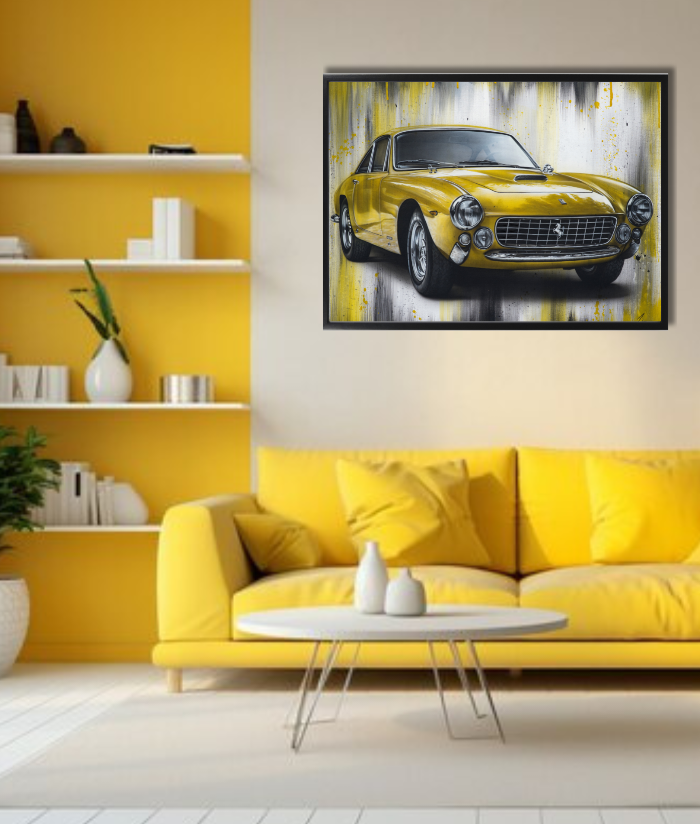 250 gt Ferrari- Print en édition limitée