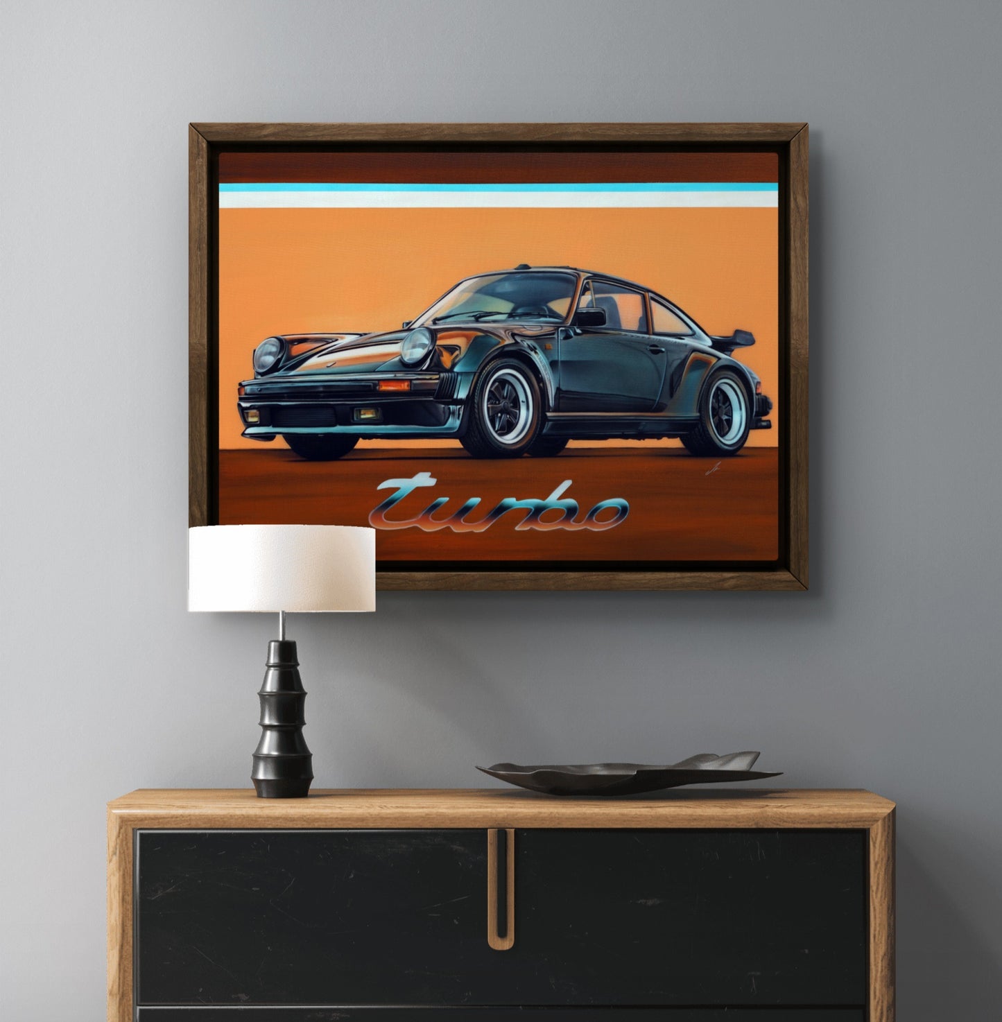 911 turbo type 930-Print en édition limitée