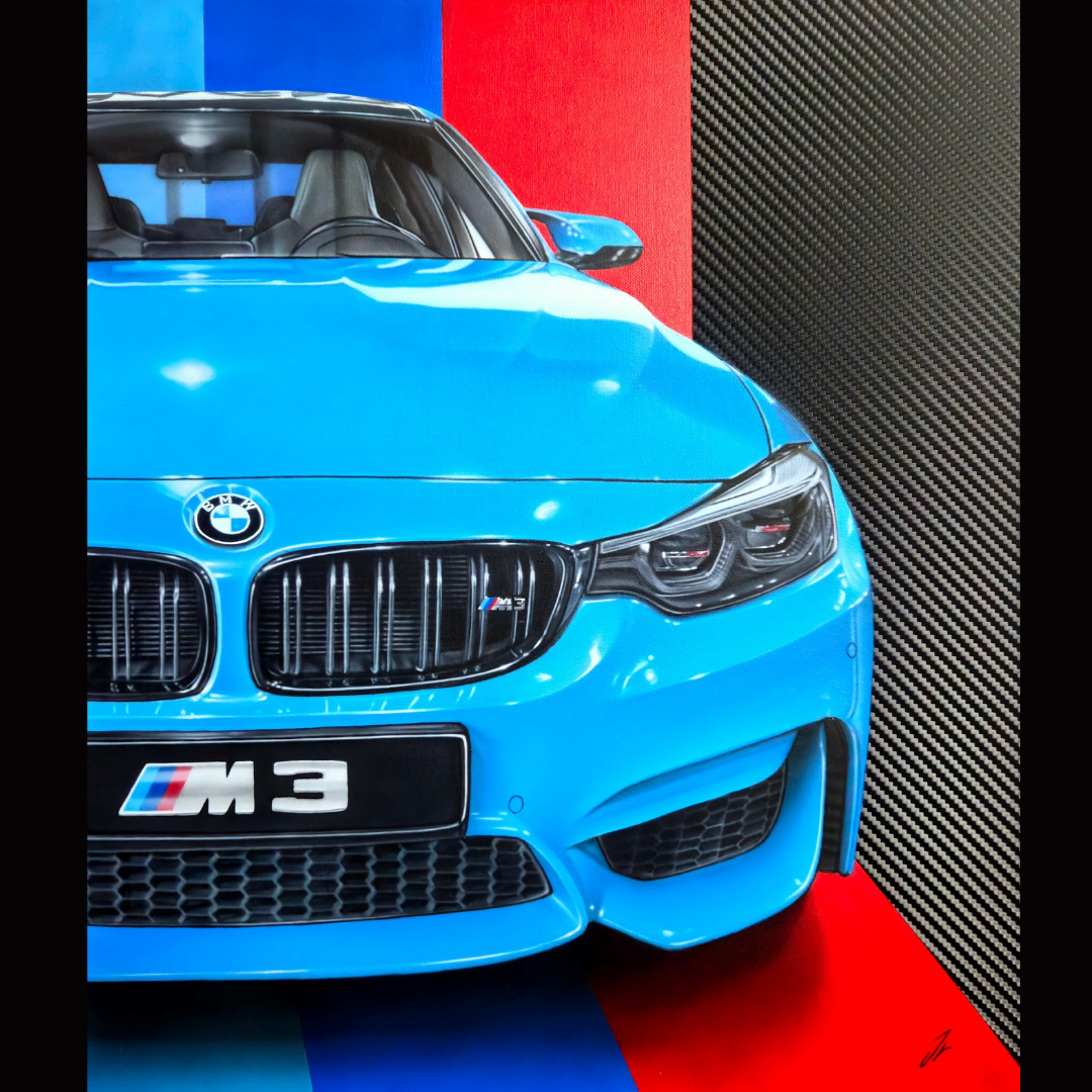 M3f80- Œuvre Originale -46x55cm