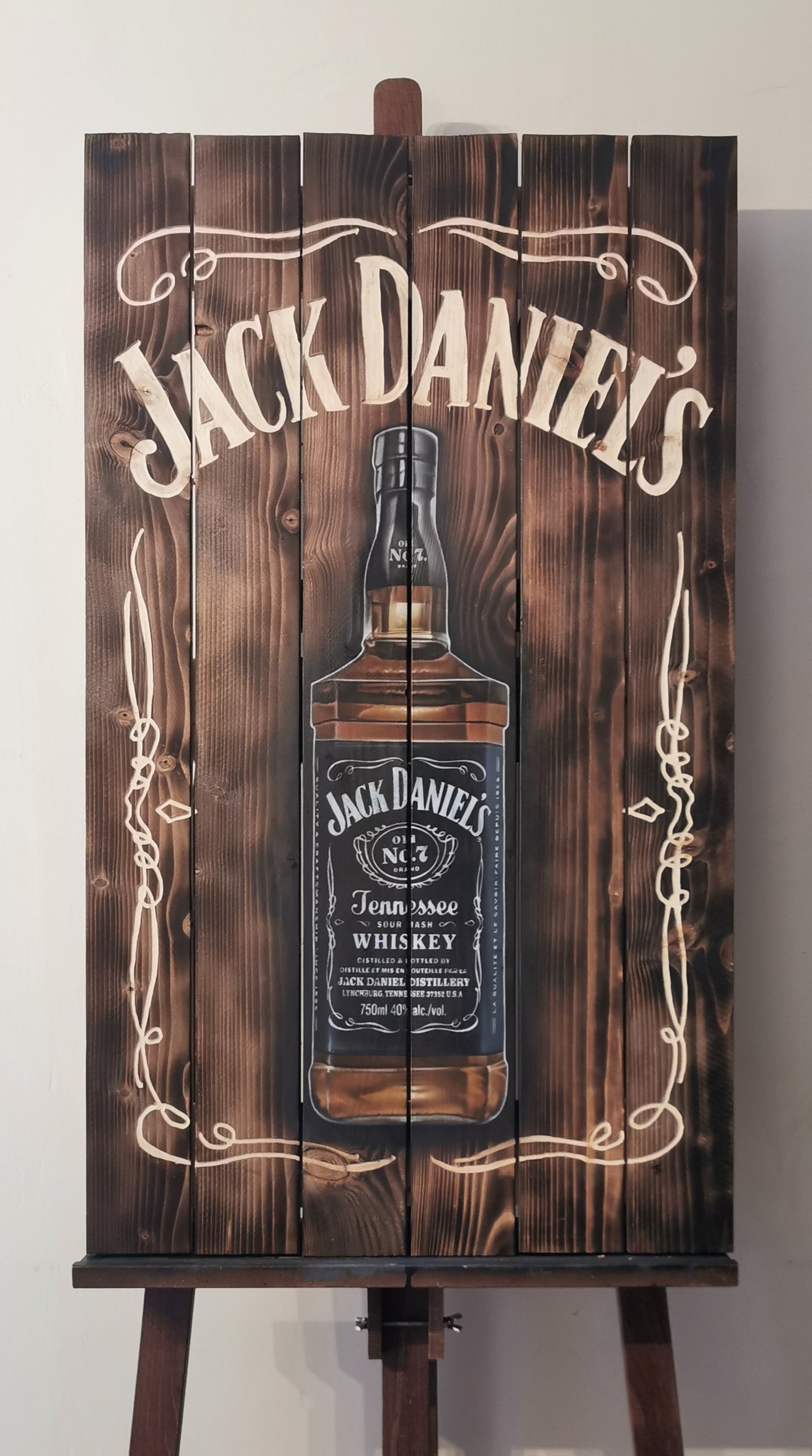 Jack Daniel's - Œuvre Originale 60 x 100 cm