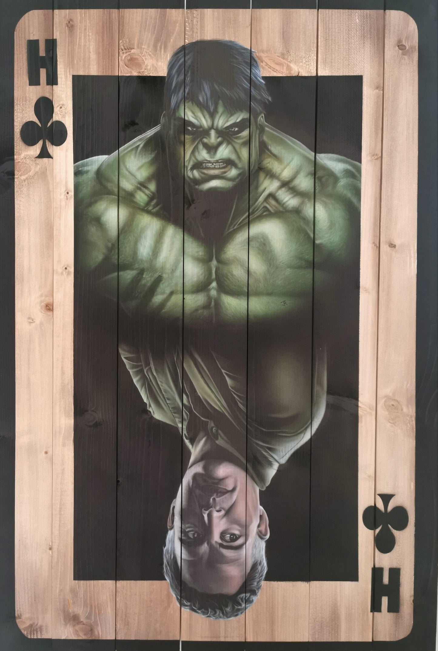 L'Incroyable Hulk - Œuvre Originale 70 x 100 cm