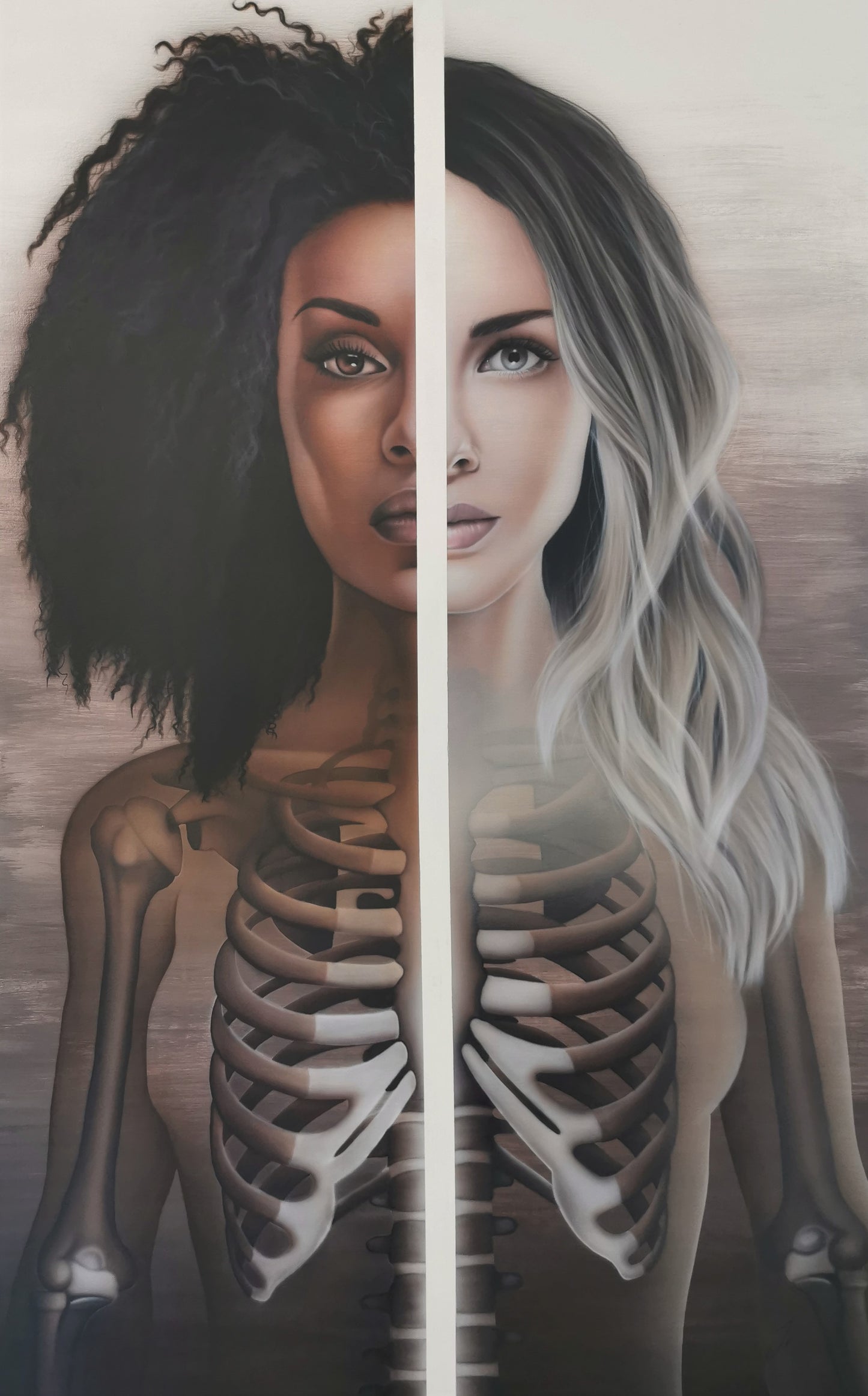 The color of bones- Oeuvre originale 70x100cm
