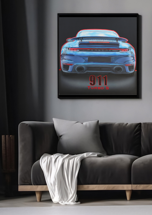 911 Turbo S- Print en Edition Limitée