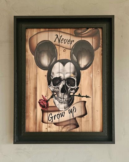 Never Grow Up - Print en édition limitée