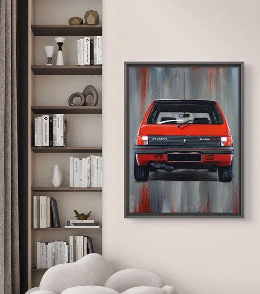 205 GTI -Print en édition limitée