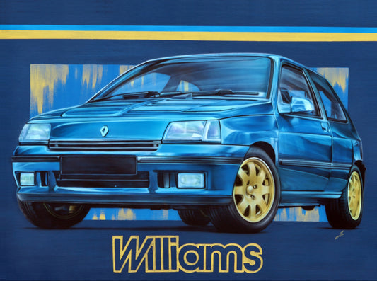 Clio Williams- Oeuvre originale-73x54cm