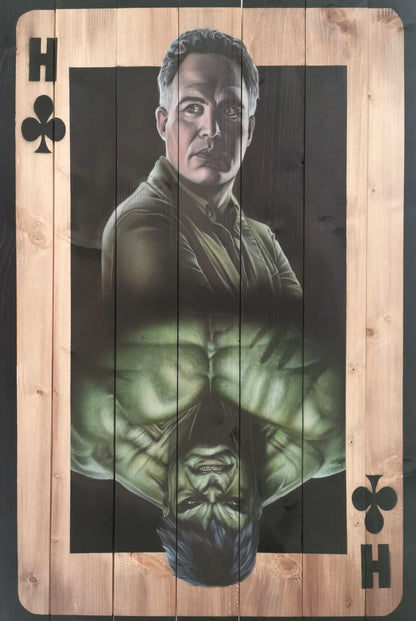 L'Incroyable Hulk - Œuvre Originale 70 x 100 cm