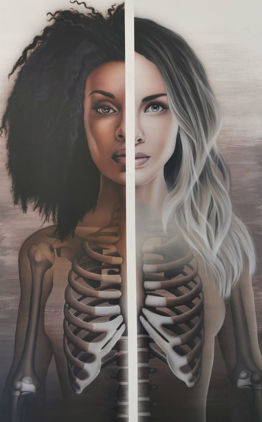 The color of bones- Oeuvre originale 70x100cm