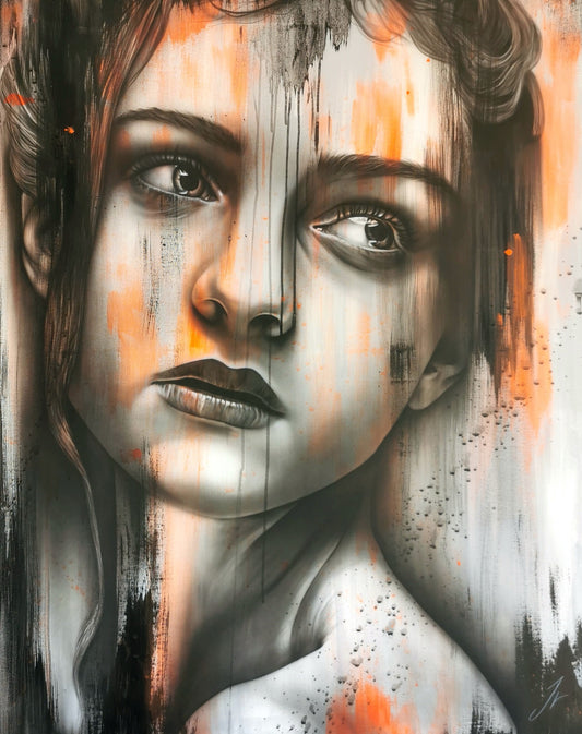 Mélancolie- Oeuvre Originale-73x92cm